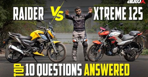 Hero Xtreme 125R vs TVS Raider 125 Detailed Comparison 2024 | Top 10 User Questions Answered | autoX