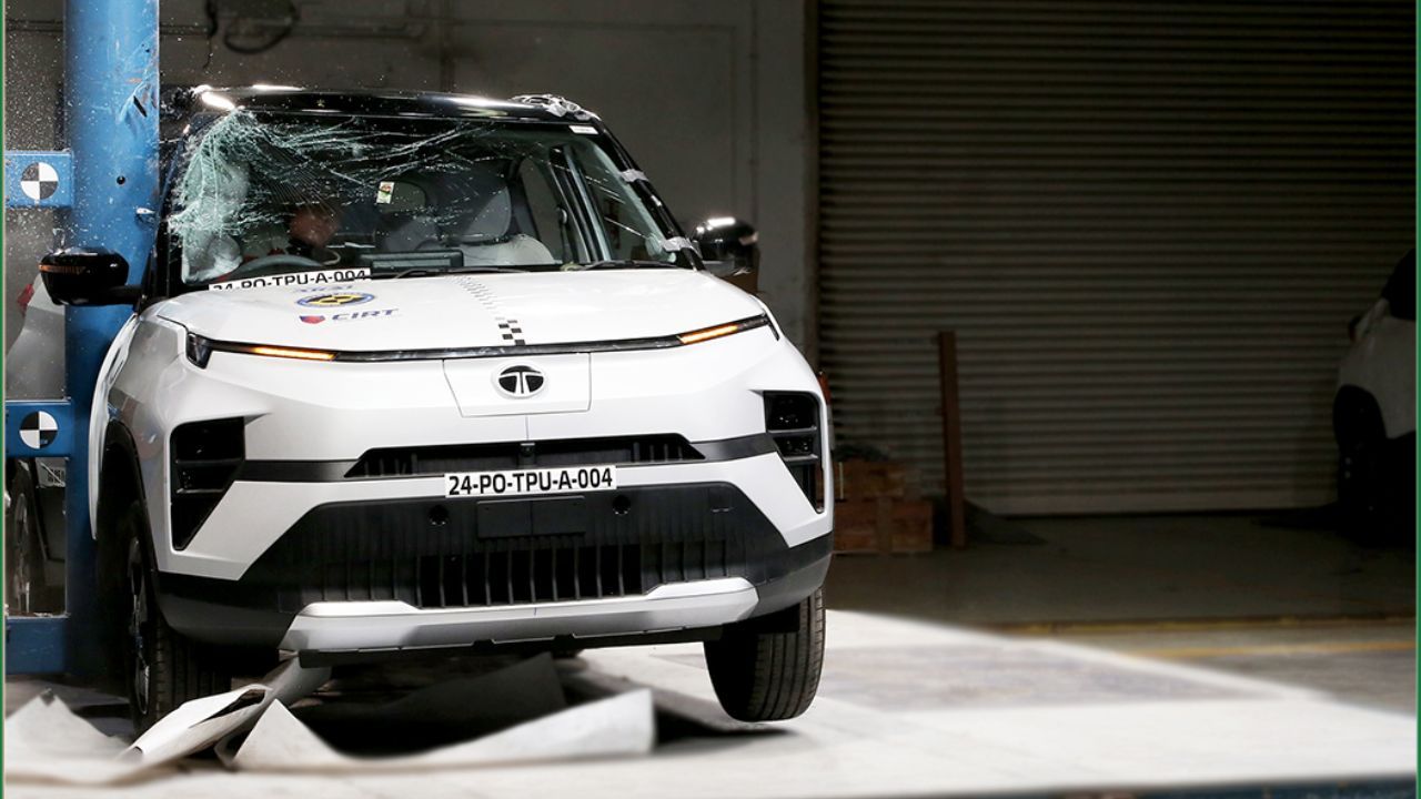 Tata Punch EV Bharat NCAP Test for Safety Rating