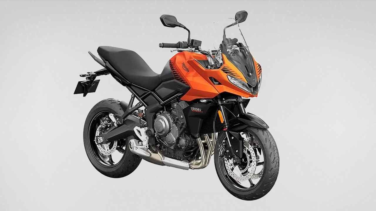 2024 Triumph Tiger Sport 660 Gets New Baja Orange Colour Option with Phantom Black Stripes