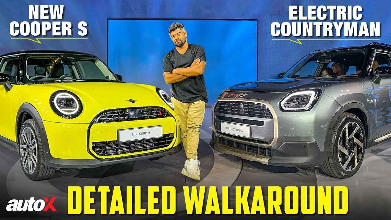 2024 Mini Cooper S and All Electric Mini Countryman Launched in India | All You Need To Know | autoX