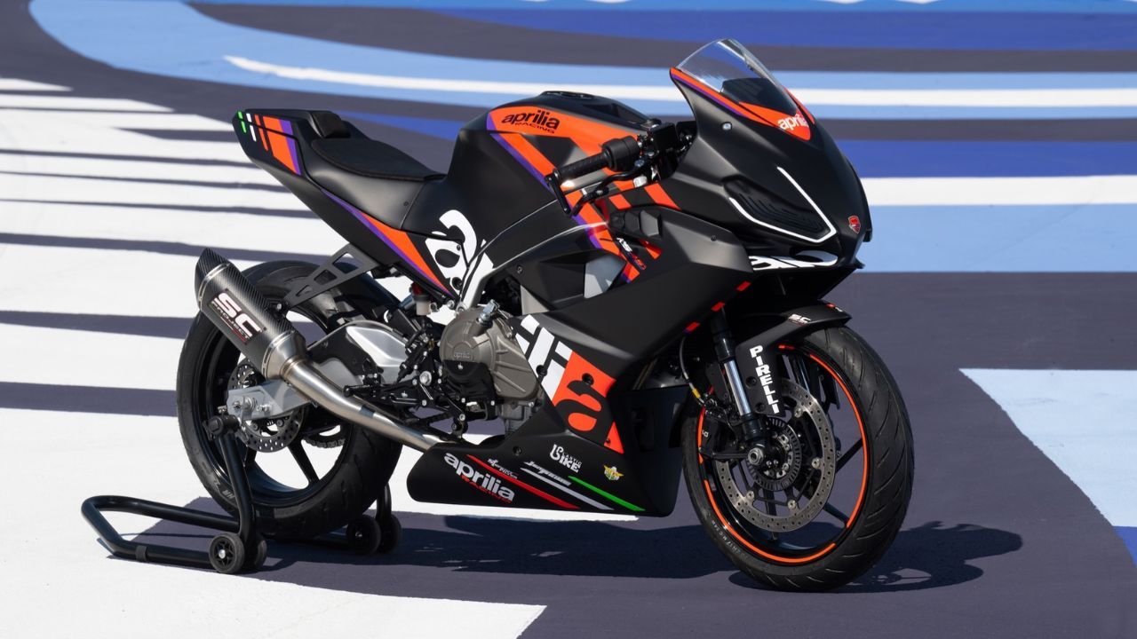 Aprilia RS 457 Trofeo Revealed with SC Project Exhaust System, Racing ECU and More