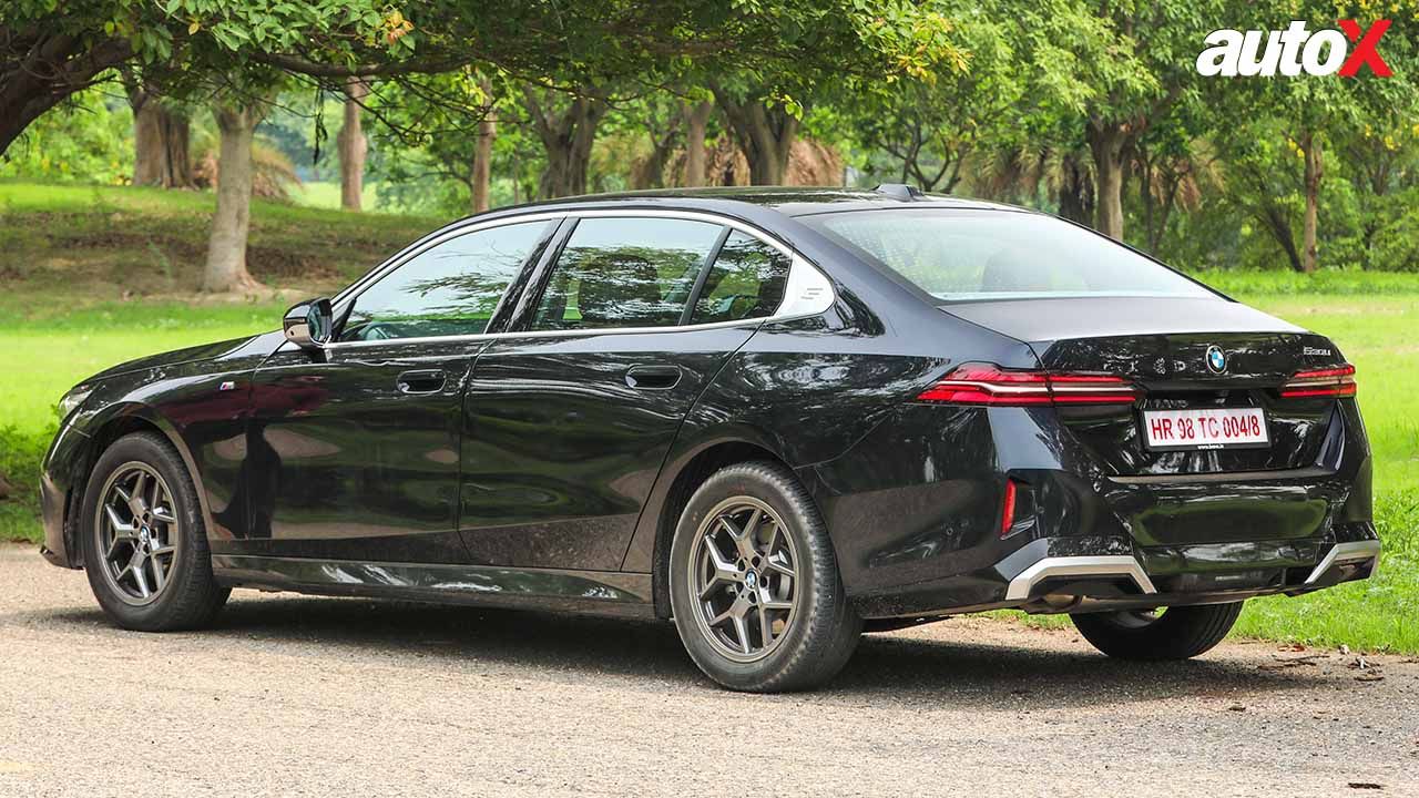 BMW 5 Series Left Rear Three Quarter