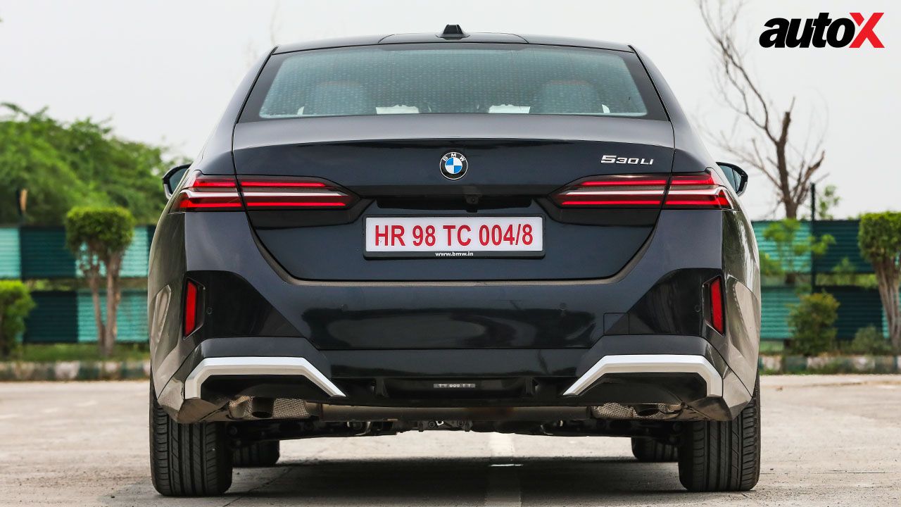 BMW 5 Series Rear View