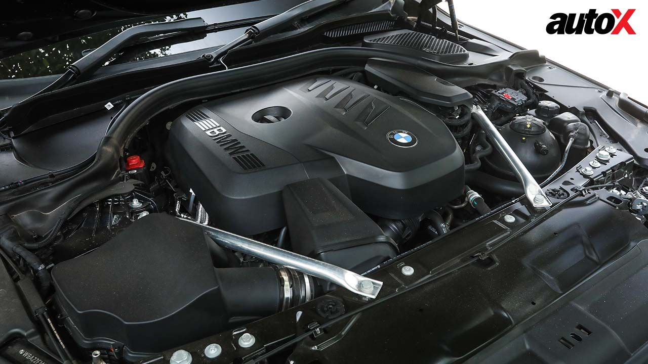 BMW 5 Series Engine Shot