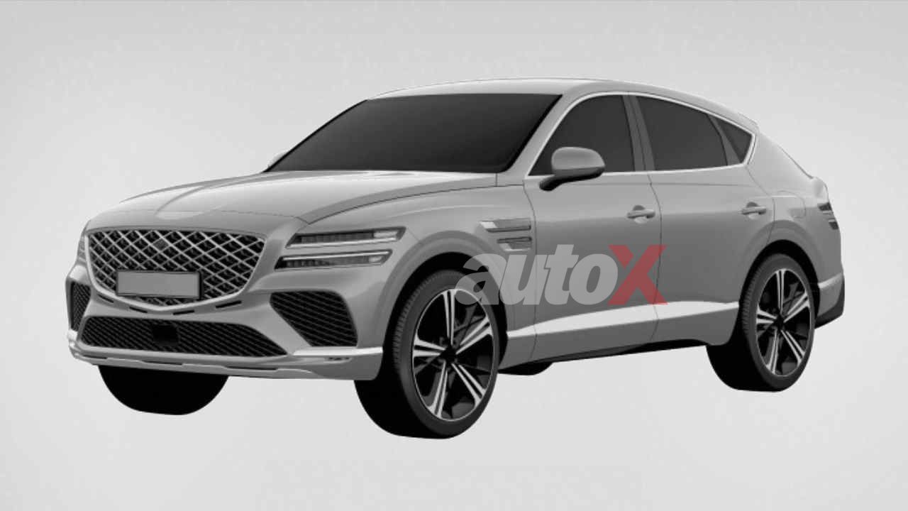 Hyundai Genesis GV80 Coupe SUV Design Patent Trademarked in India, Check Details Here