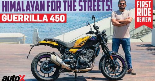 Royal Enfield Guerrilla 450 Review | It Is A Himalayan For The Hooligan! | 2024 India | autoX