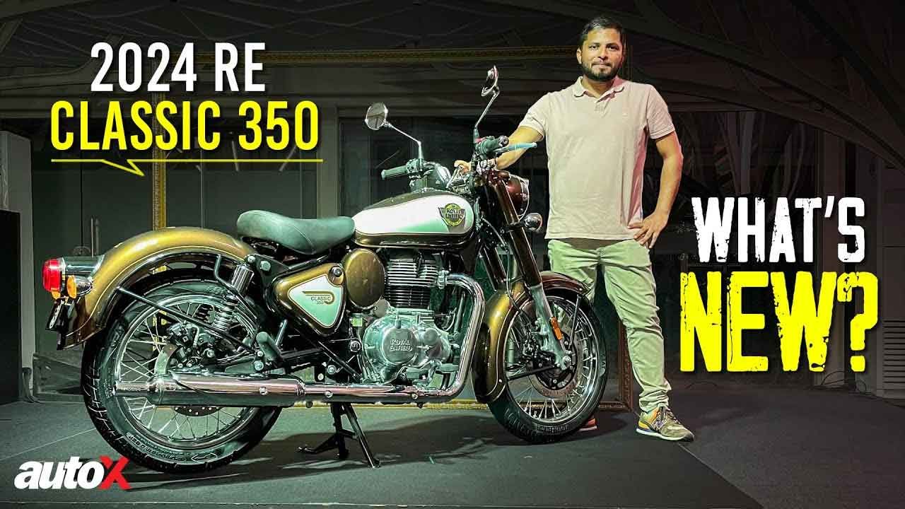 2024 Royal Enfield Classic 350 | New Features, LED Headlamp, 7 New Colours, Factory Customs | autoX