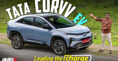 2024 Tata Curvv EV Review | Leading the Charge | First Drive | India | autoX