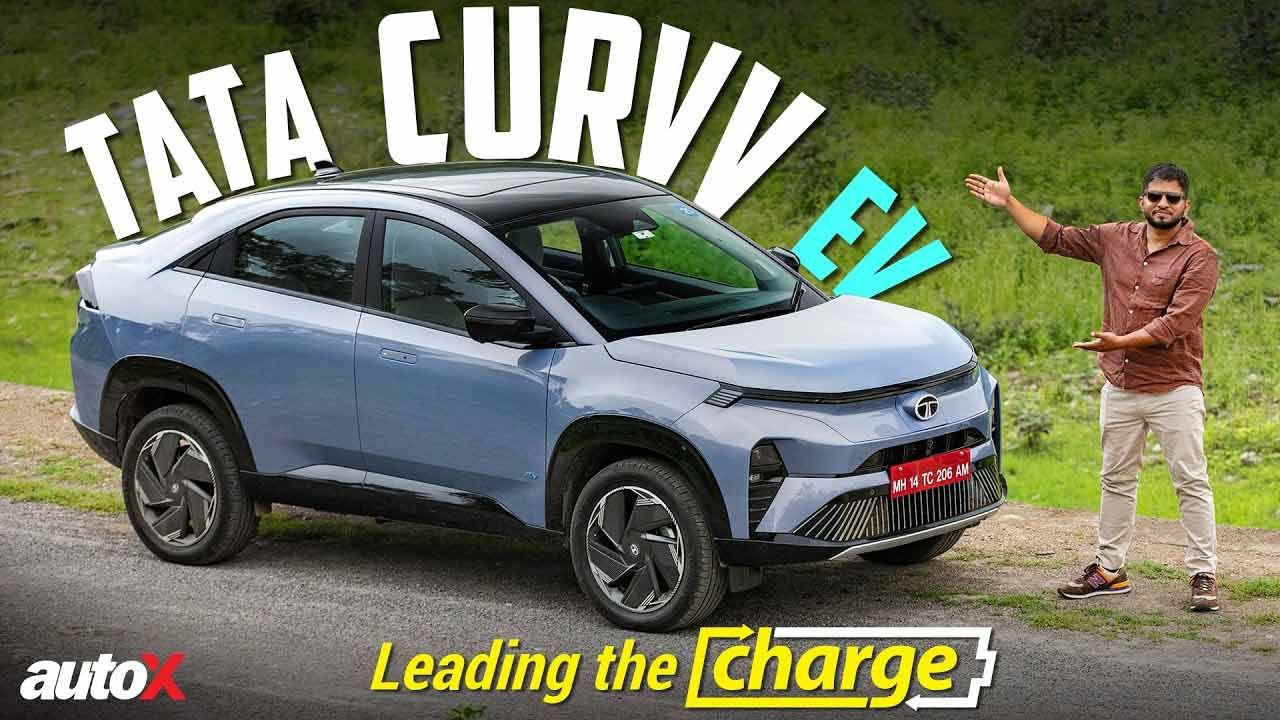 2024 Tata Curvv EV Review | Leading the Charge | First Drive | India | autoX