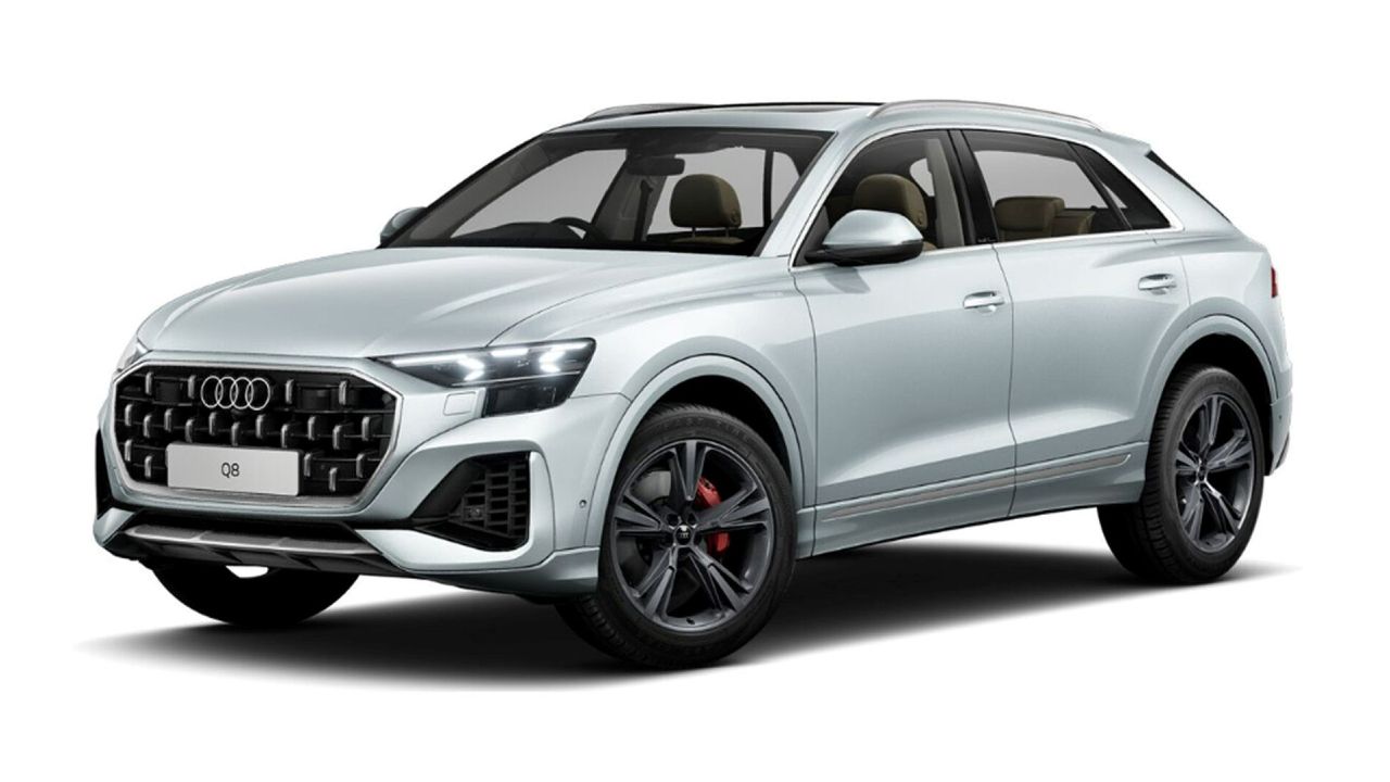 Audi Q8 Satellite Silver Metallic