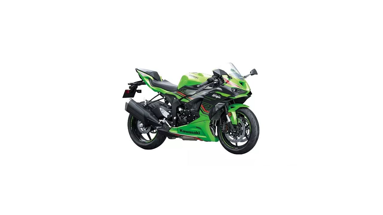 Kawasaki Ninja ZX 6R Lime Green Ebony