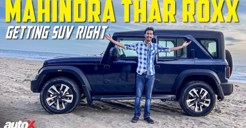 Mahindra Thar Roxx Diesel MT Review | Is this 5-Door SUV Better Than 3-Door Variant? | 2024 | autoX