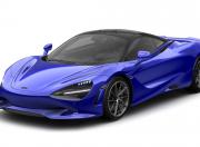 McLaren 750S Aurora Blue