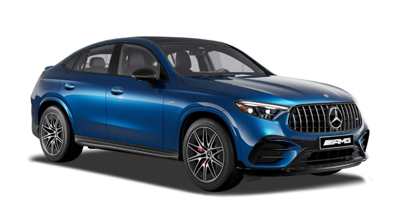 Mercedes Benz AMG GLC43 Coupe Spectral Blue