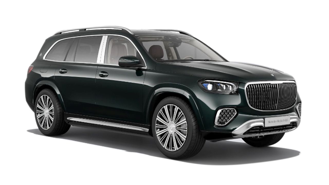 Mercedes Benz Maybach GLS Emerald Green