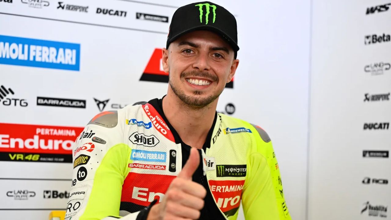 MotoGP: Fabio Di Giannantonio to Stay with VR46 Team Until 2026, Will Race on Factory Ducati Bike in 2025