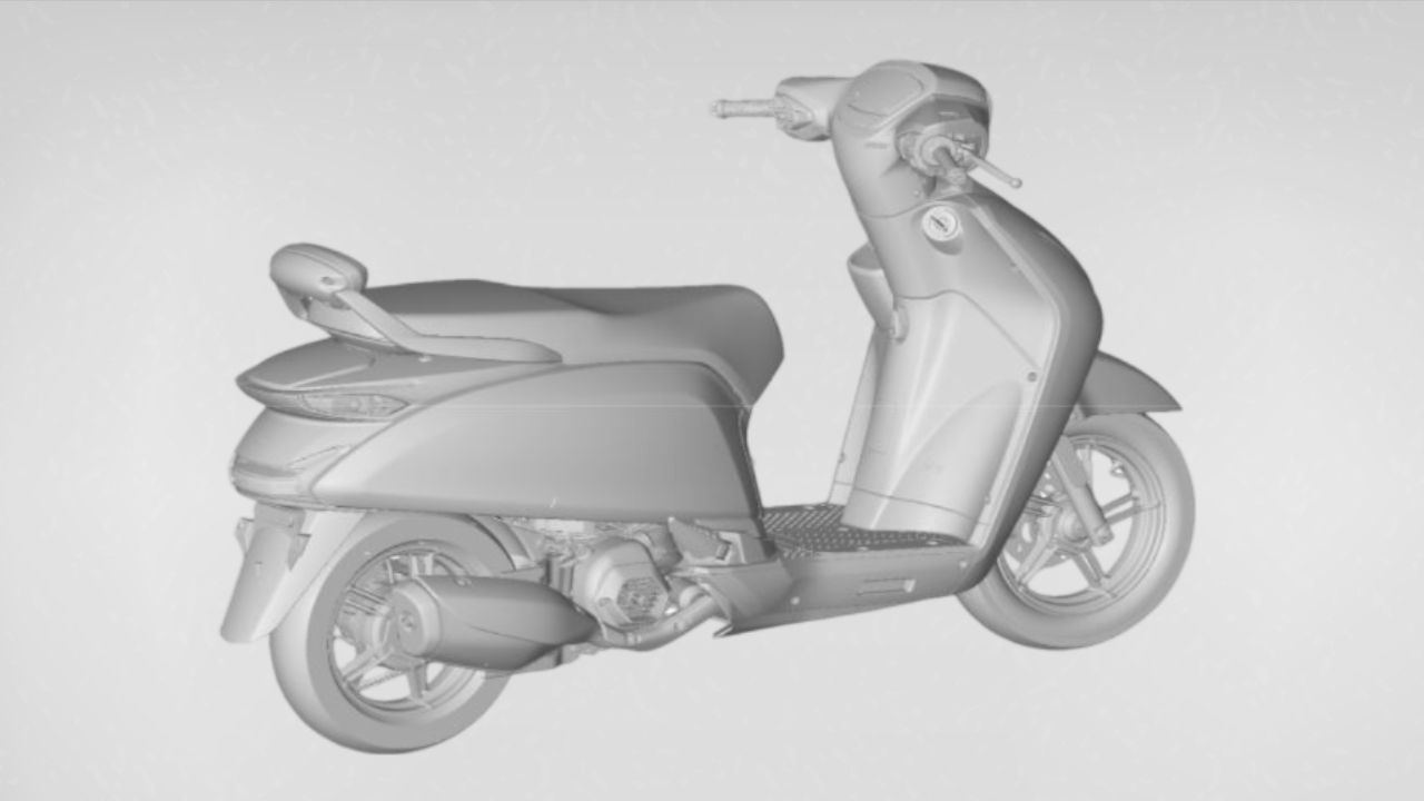 2025 Hero Destini 125 Design Patented in India Image