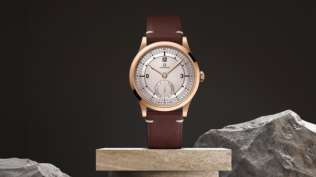 Omega Paris 2024 Bronze Gold Edition Watch