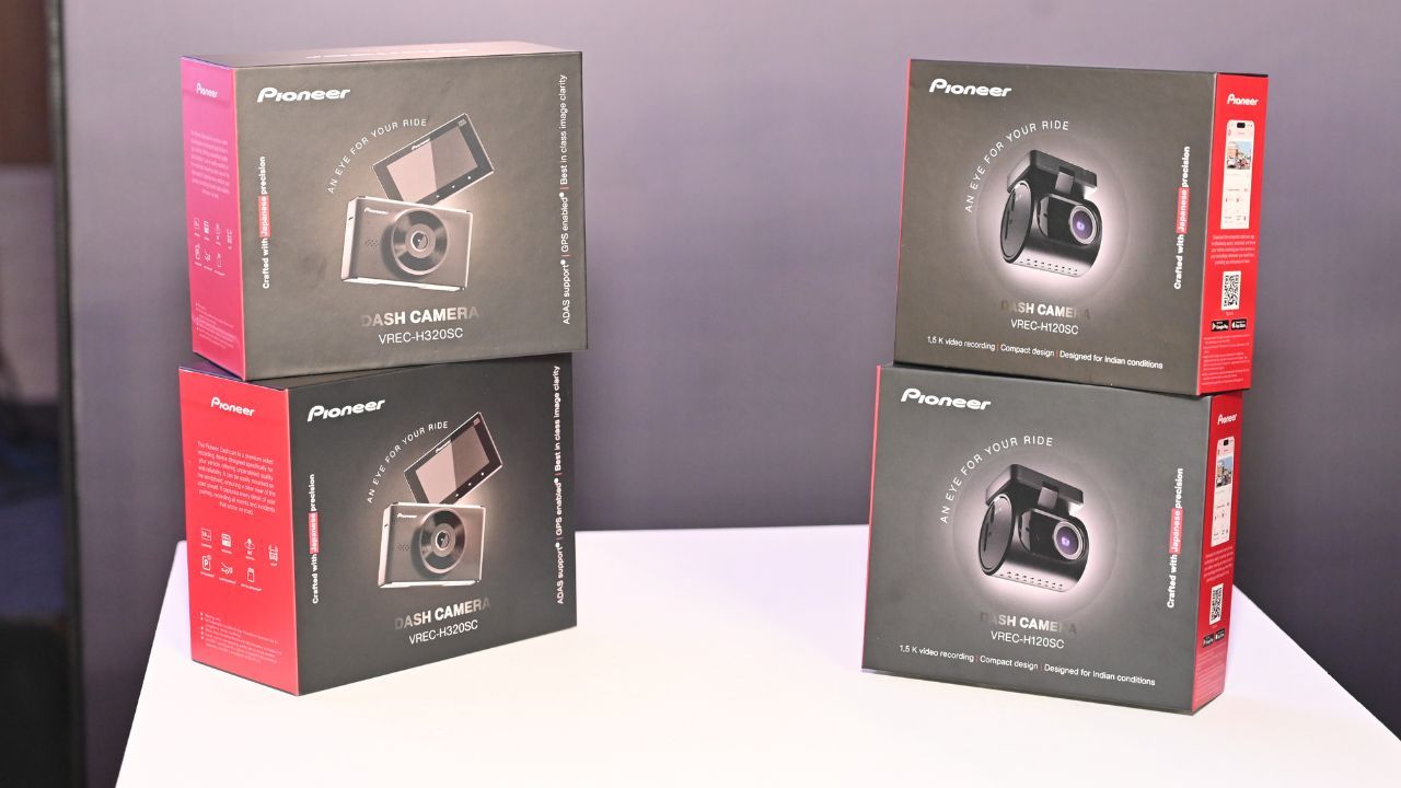 Pioneer India Launches New Dashcam Series with AI and ADAS Features; Price Starts at Rs 5,399