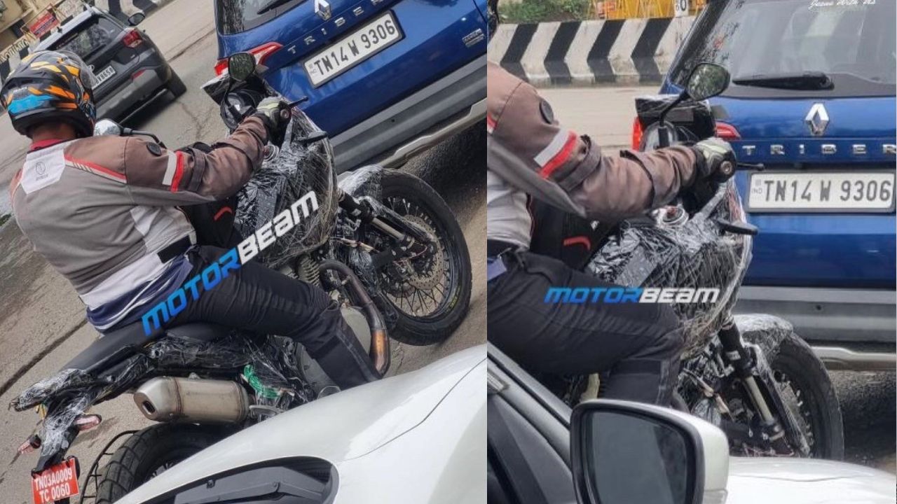 Royal Enfield Himalayan 650 Spotted Testing