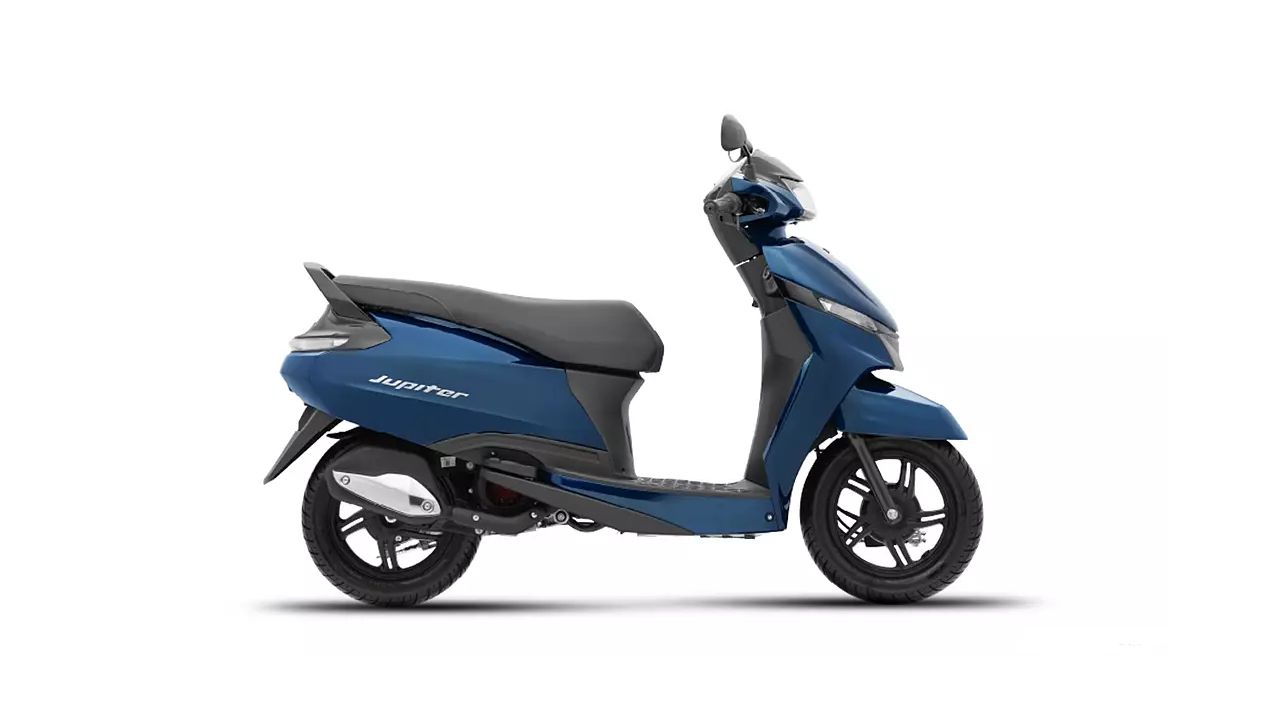 TVS Jupiter Starlight Blue Gloss