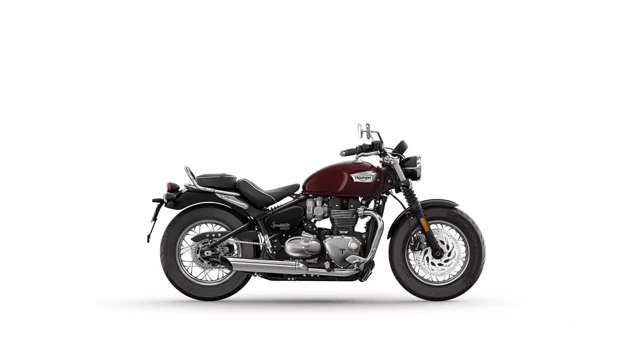 Triumph Bonneville Speedmaster Cordovan Red