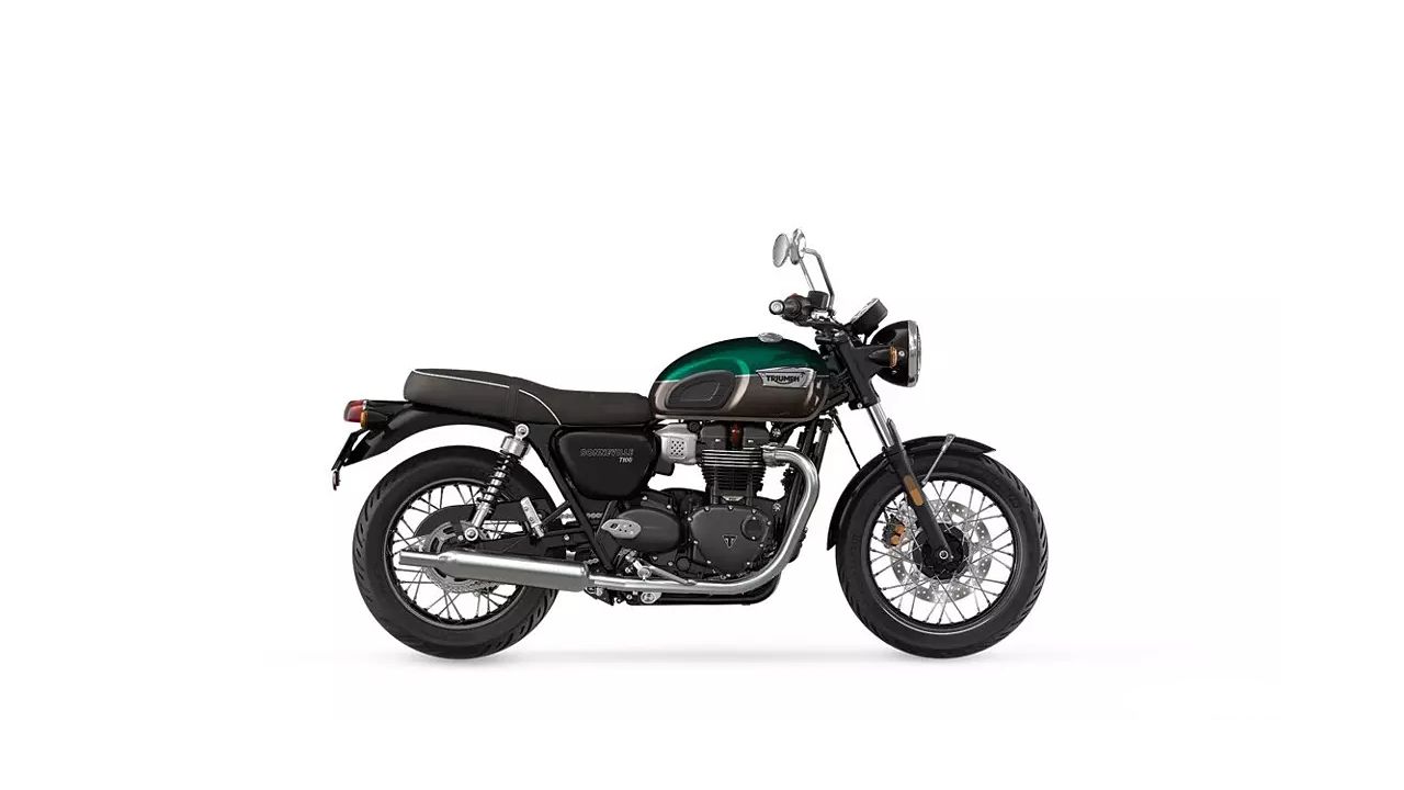 Triumph Bonneville T100 Competition Green Ironstone