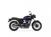 Triumph Bonneville T100 Sapphire Blue Silver Blue