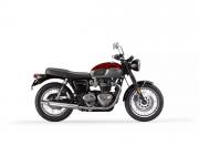 Triumph Bonneville T120 Cordovan Red Silver Ice