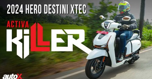 2024 Hero Destini 125 First Ride Review | Better Than Activa and Jupiter Now? | India | autoX