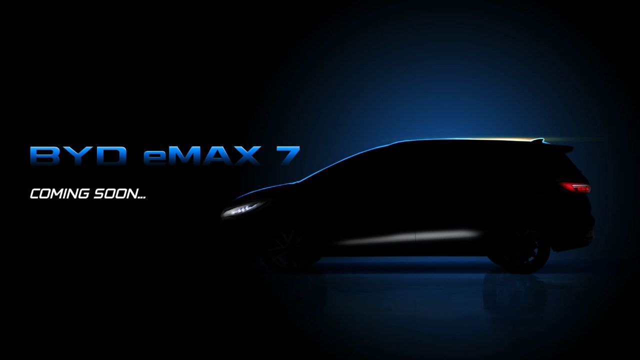 BYD e6 Facelift to be Called eMAX 7 in India; Officially Teased Ahead of Launch