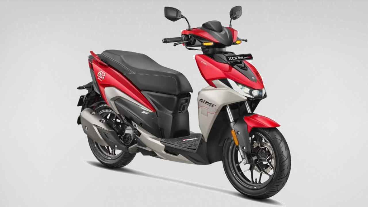 Hero Xoom 125R Spotted Testing in India Ahead of Launch; Shows Split LED Taillight Setup and More