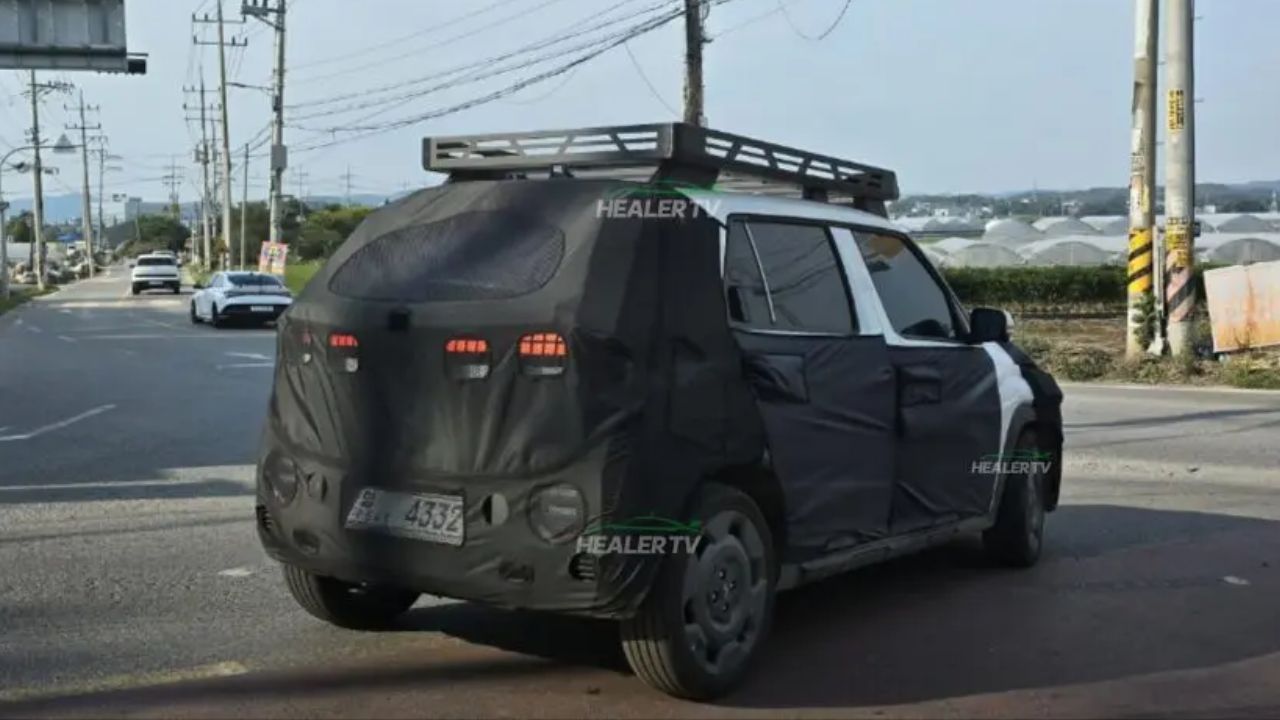 Hyundai Inster XRT Spied