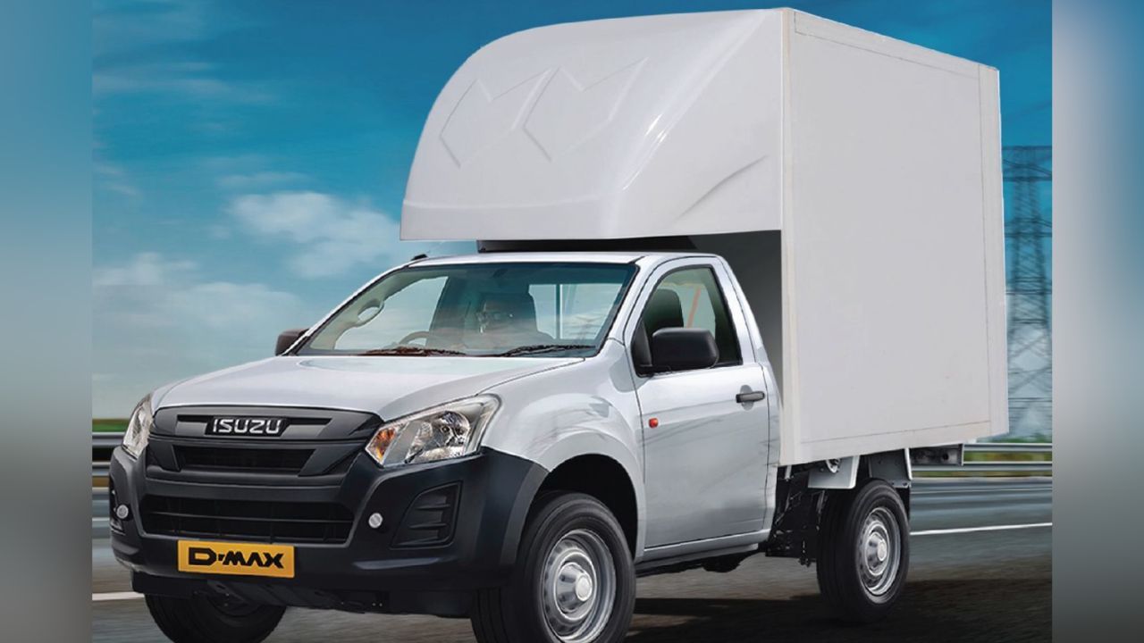 Isuzu D-Max 1.7 Cab-Chassis Standard Variant Launched in India at Rs 10 Lakh