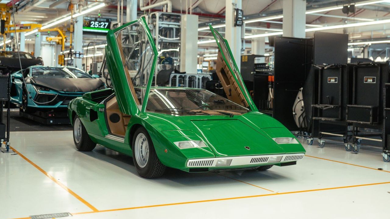 Lamborghini Celebrates 50 Years of Countach with First Ever LP400 at Sant'Agata Bolognese