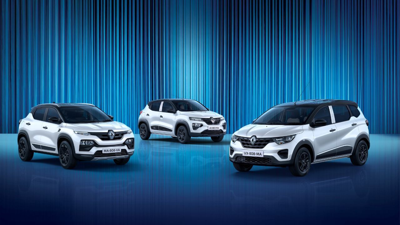 Renault Kwid, Triber, and Kiger Night & Day Editions