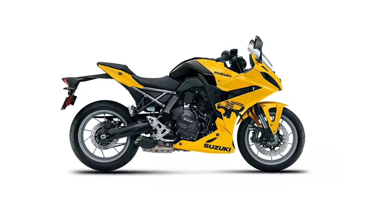 Suzuki GSX 8R Pearl Ignite Yellow