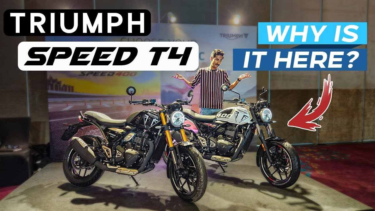 Triumph Speed T4 | The Most Affordable Triumph Motorcycle | 400cc Bike | 2024 India | autoX