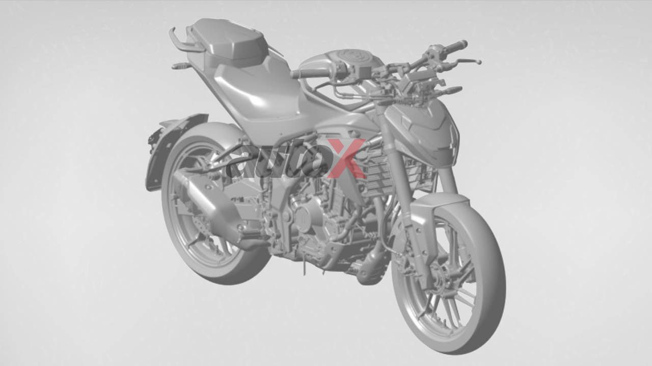 Hero 2.5R Xtunt Based Motorcycle Design Patented in India, Check Details Here