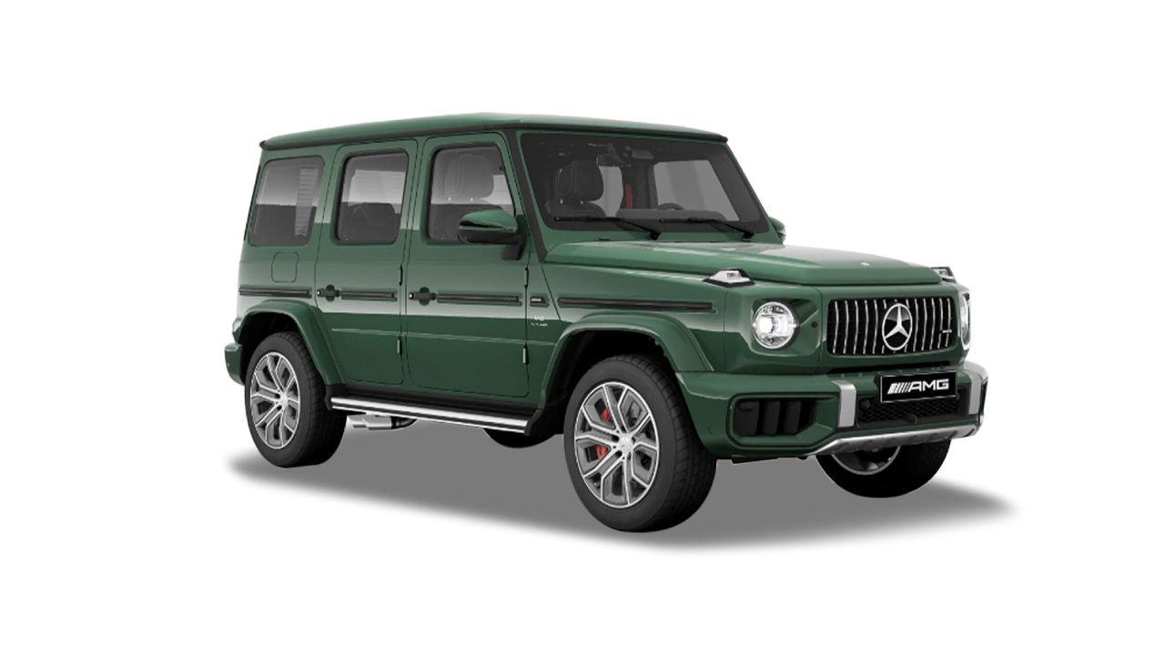 Mercedes Benz AMG G Class Deep green