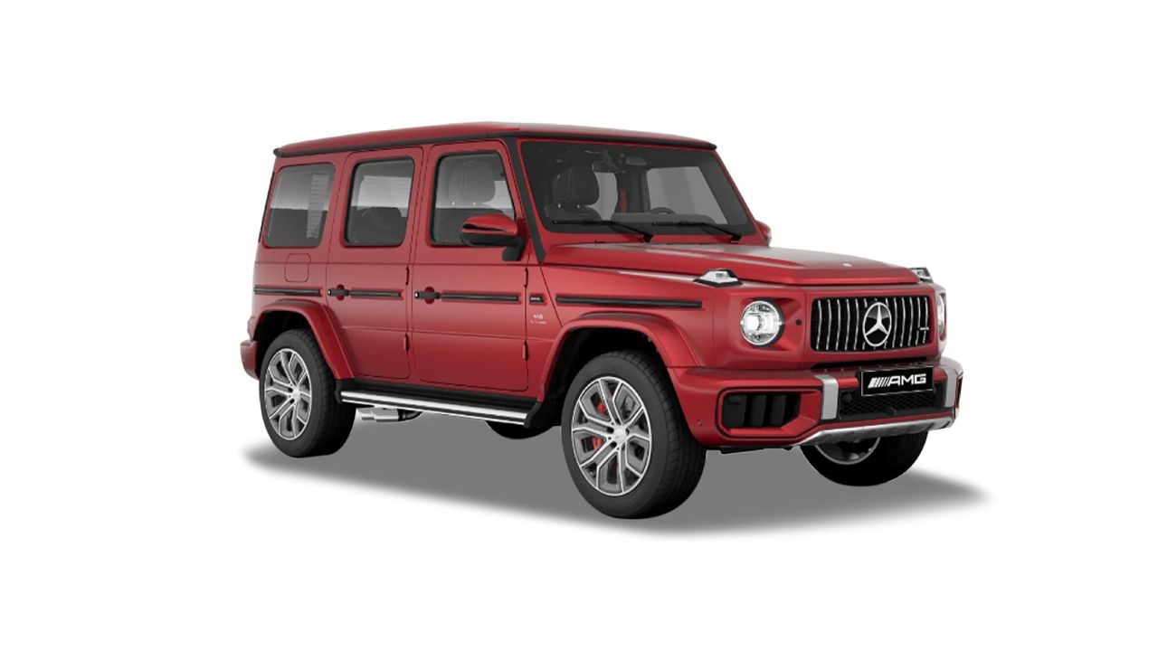 Mercedes Benz AMG G Class Hyacinth red Magno