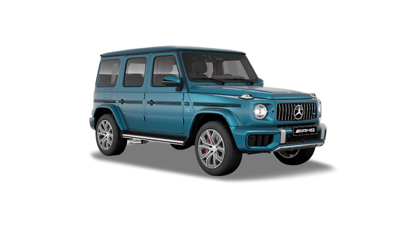 Mercedes Benz AMG G Class Hyper blue magno