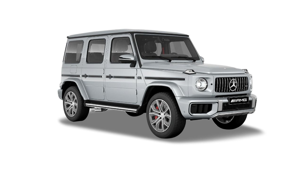 Mercedes Benz AMG G Class Iridium silver