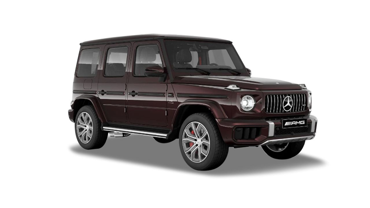 Mercedes Benz AMG G Class Rubellite red Metallic