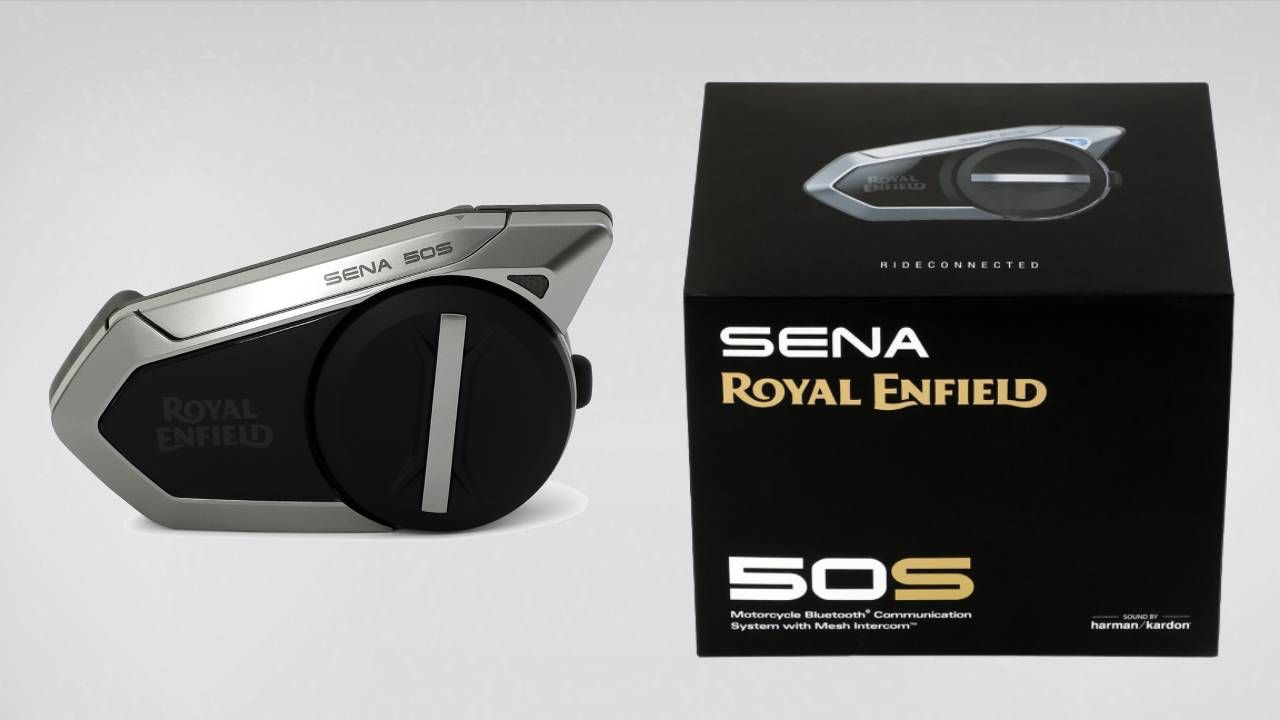 Royal Enfield Partners with SENA, Launches New 50S Mesh Communicator at Rs 35,990