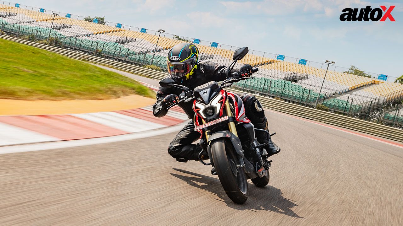 Bajaj Pulsar NS400Z Track Test