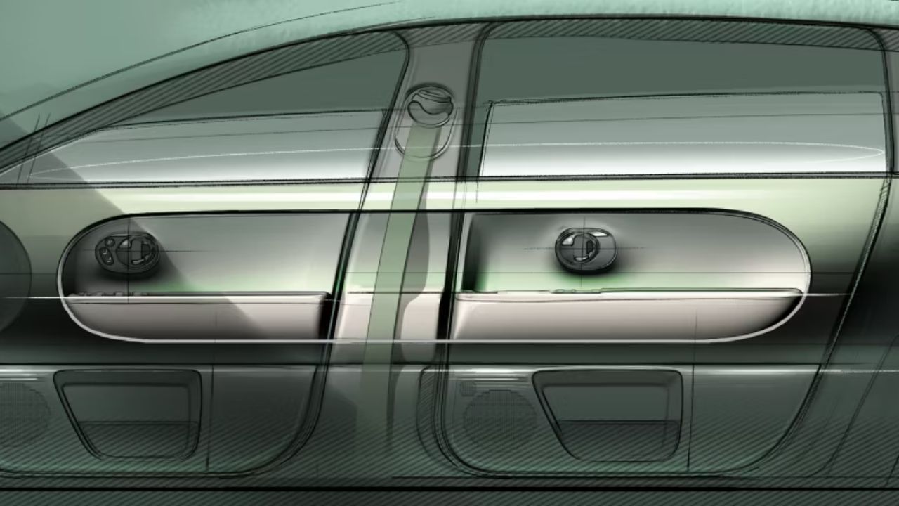 Hyundai Ioniq 9 Interior Sketch