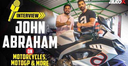 John Abraham on Motorcycling, Dhoom Remake, MotoGP, Aprilia & More | Interview | 2024 India | autoX