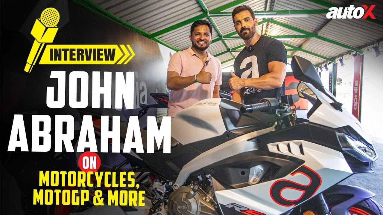 John Abraham on Motorcycling, Dhoom Remake, MotoGP, Aprilia & More | Interview | 2024 India | autoX