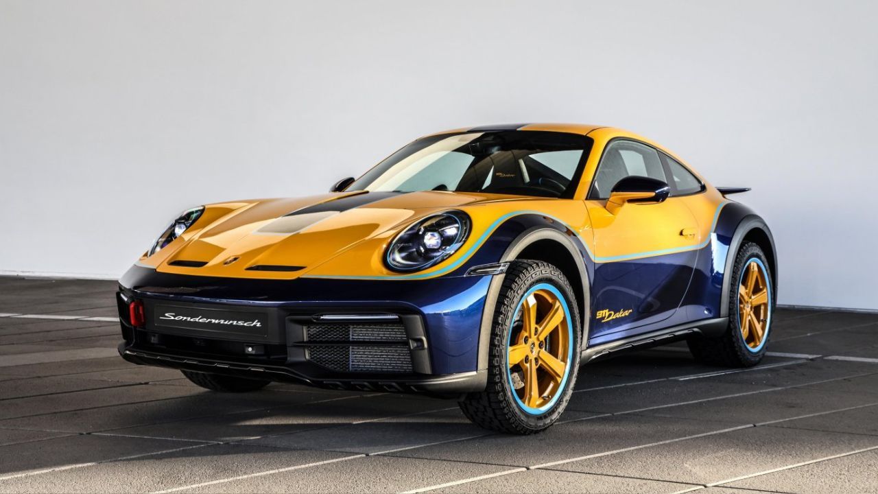 Limited Edition Porsche 911 Dakar Front Quarter